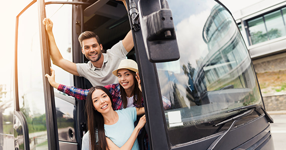 Mountain View charter bus